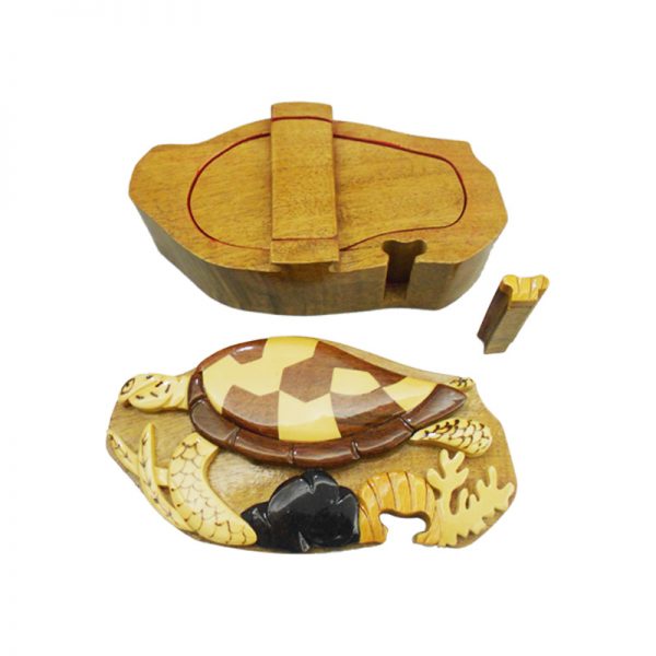 SEA TURTLE BOX - Amazing Hands Wooden Models
