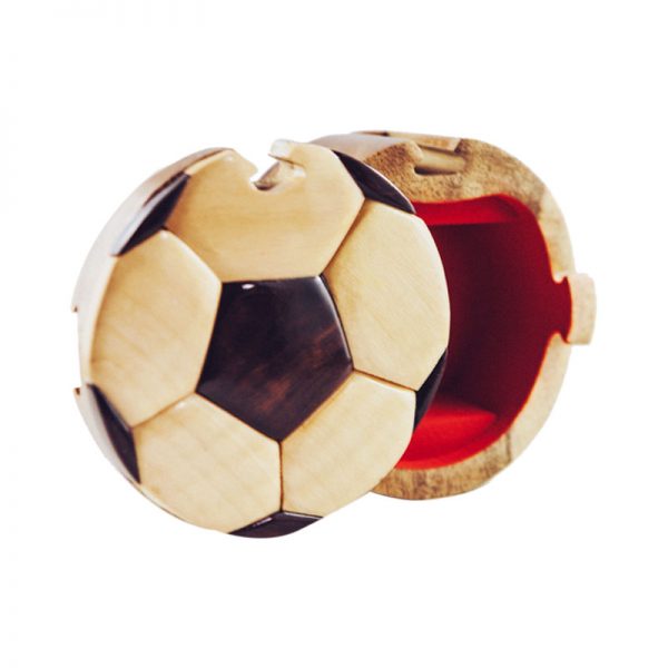 SOCCER BALL BOX Amazing Hands Wooden Models