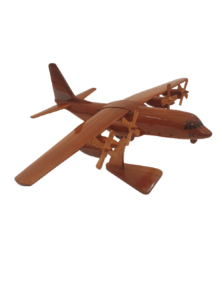 C130 Hercules Wooden Model Planes Featured