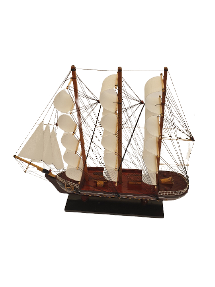 Small Tall Ship Wooden Model